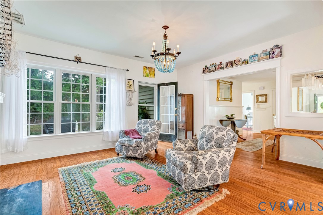 7708 Brookside Road Henrico, VA 23229 - Photo 34 of 50 Sitting room with multiple windows and access to s