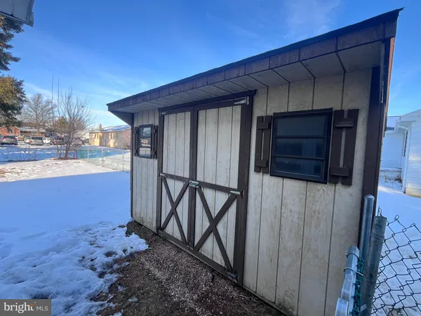 a view of front door