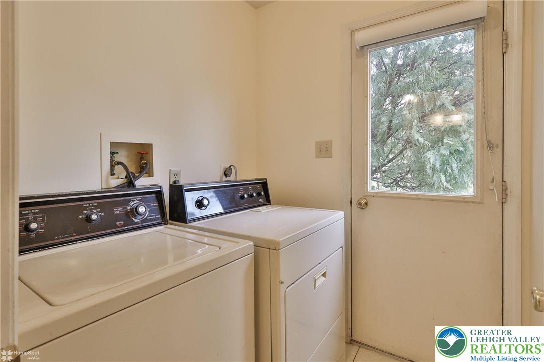 4059 Wedgewood Road Allentown, PA 18104 - Photo 24 of 50 a utility room with dryer and washer