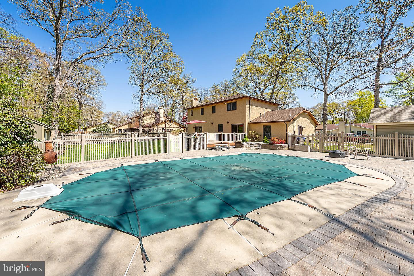 613 Maryland Road Glassboro, NJ 08028 - Photo 22 of 26 Fenced In-ground Pool