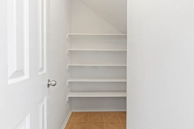 a view of a room with shelf