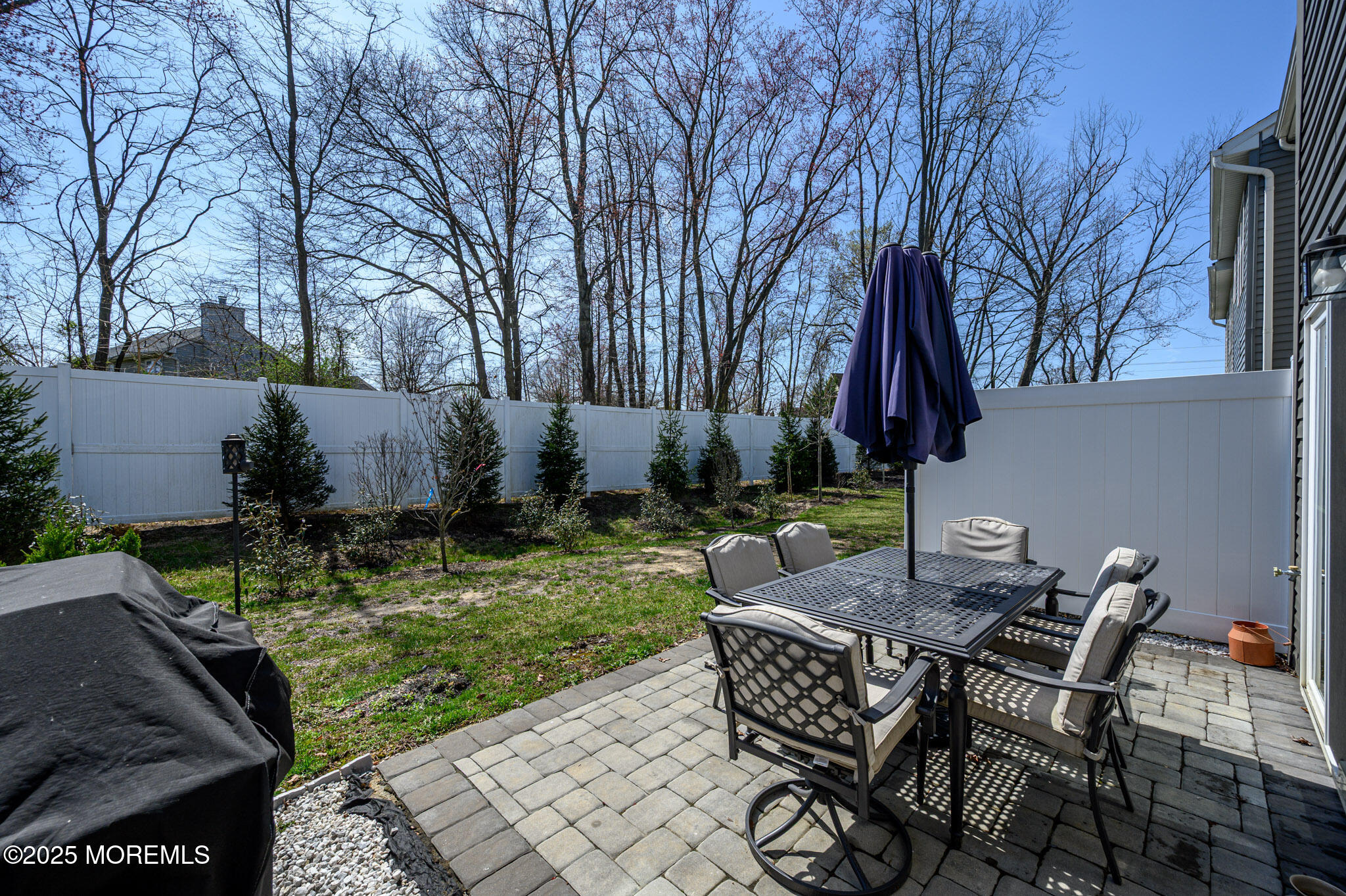 48 Athens Way Cliffwood, NJ 07721 - Photo 28 of 39 a view of backyard with seating and green space