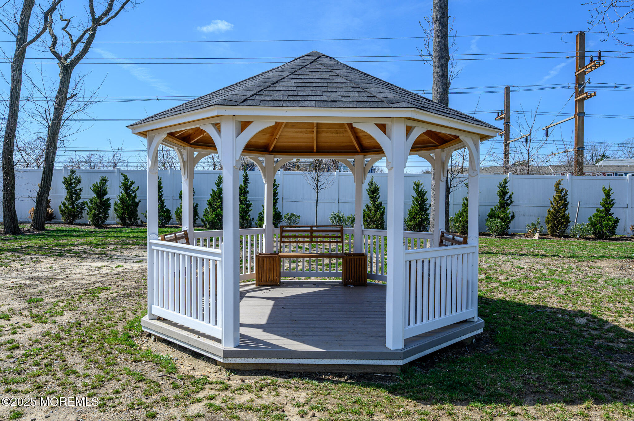 48 Athens Way Cliffwood, NJ 07721 - Photo 34 of 39 a view of small deck with a yard
