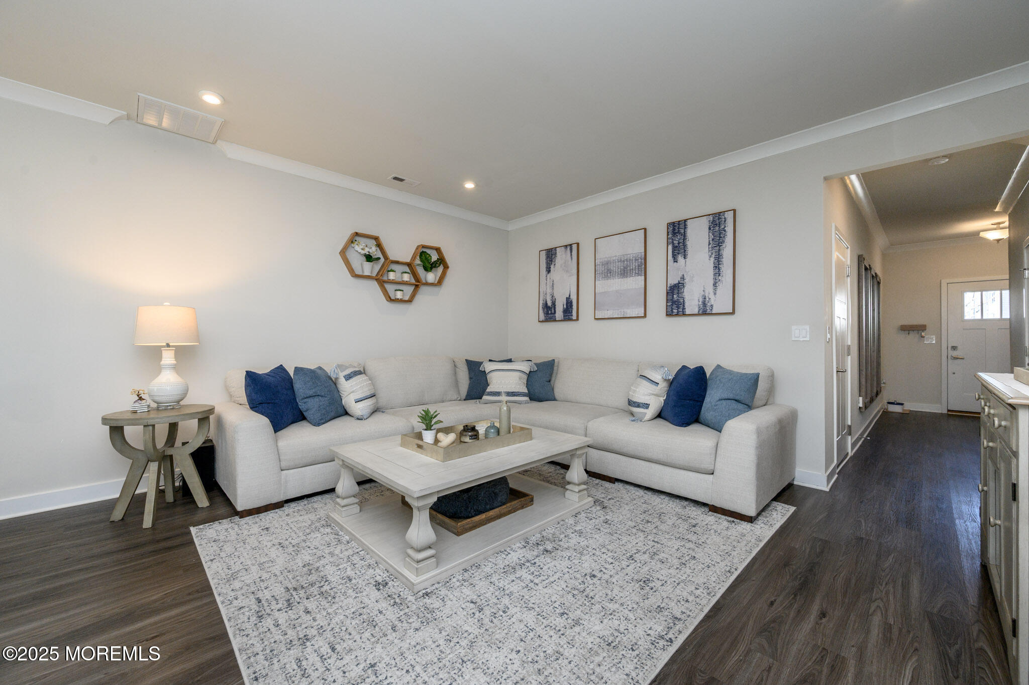 48 Athens Way Cliffwood, NJ 07721 - Photo 5 of 39 a living room with furniture and wooden floor