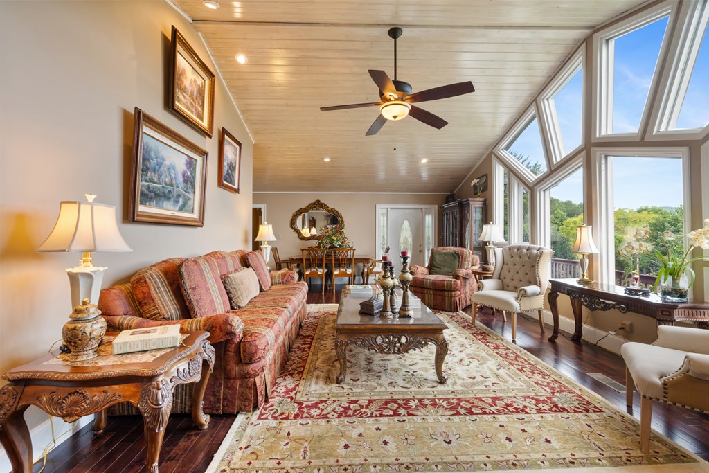 1396 Deerfield Road Young Harris, GA 30582 - Photo 10 of 60 a living room with furniture