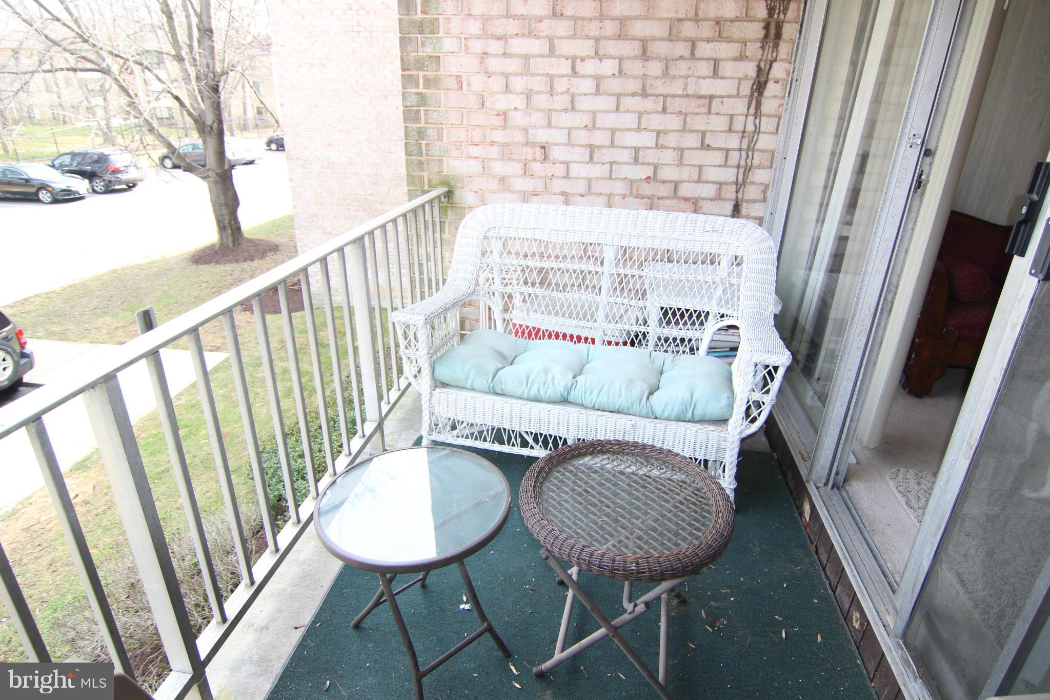 3742 Bel Pre Road, Unit 7 Silver Spring, MD 20906 - Photo 9 of 18 Balcony