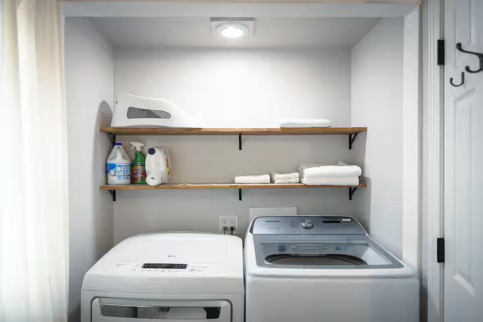 300 Division Street South Elgin, IL 60177 - Photo 14 of 23 a utility room with dryer and washer