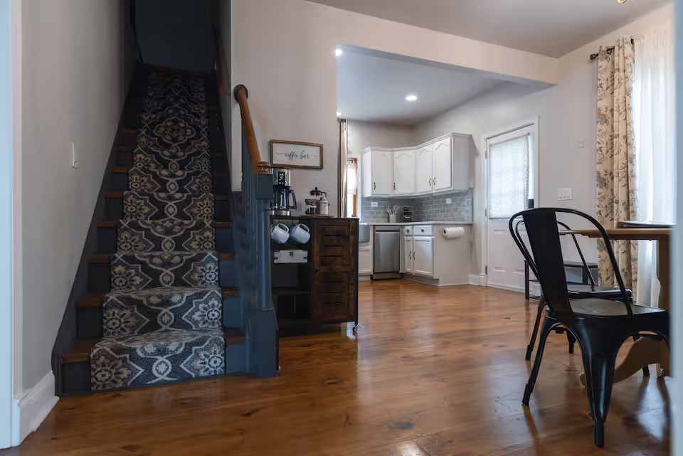 300 Division Street South Elgin, IL 60177 - Photo 6 of 23 a kitchen with stainless steel appliances granite countertop a refrigerator and a stove top oven
