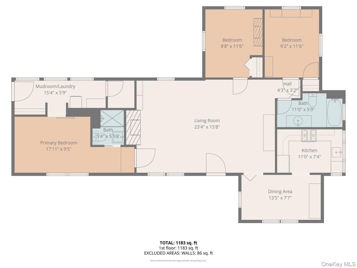 136 Beach Road Wading River, NY 11792 - Photo 45 of 45 Floor plan