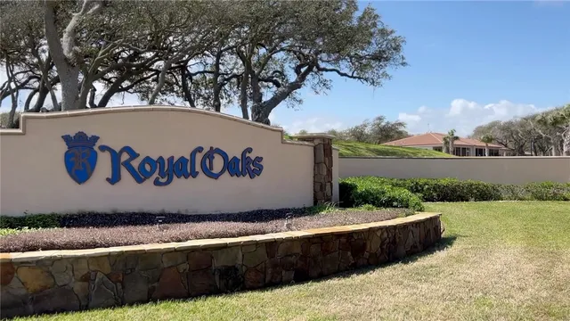 a view of outdoor space with sign board