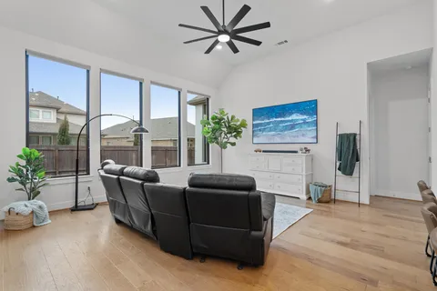 wooden floor in an empty room