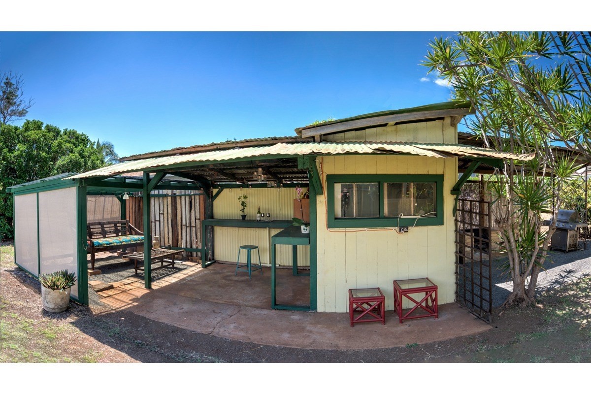 4472 A Panako Road Waimea, HI 96796 - Photo 20 of 25 a view of a house with backyard porch and sitting area