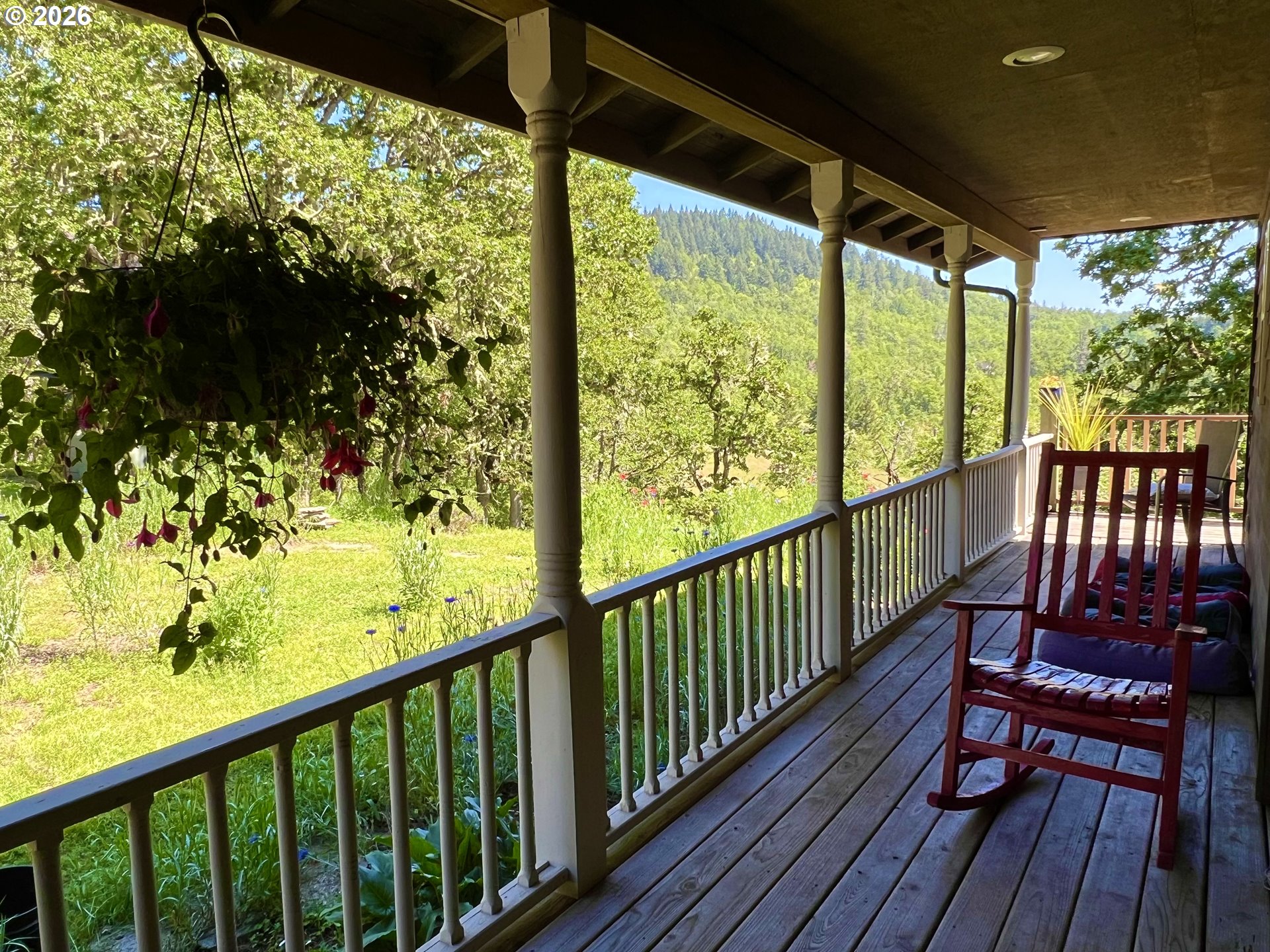 28544 Crow Road Eugene, OR 97402 - Photo 5 of 48 a view of a two chair in the balcony