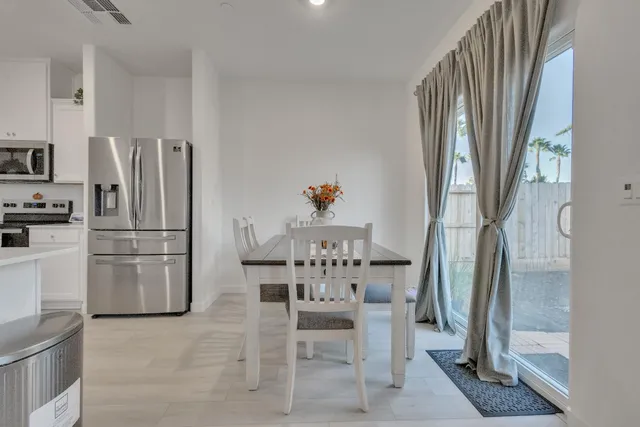 a view of empty room