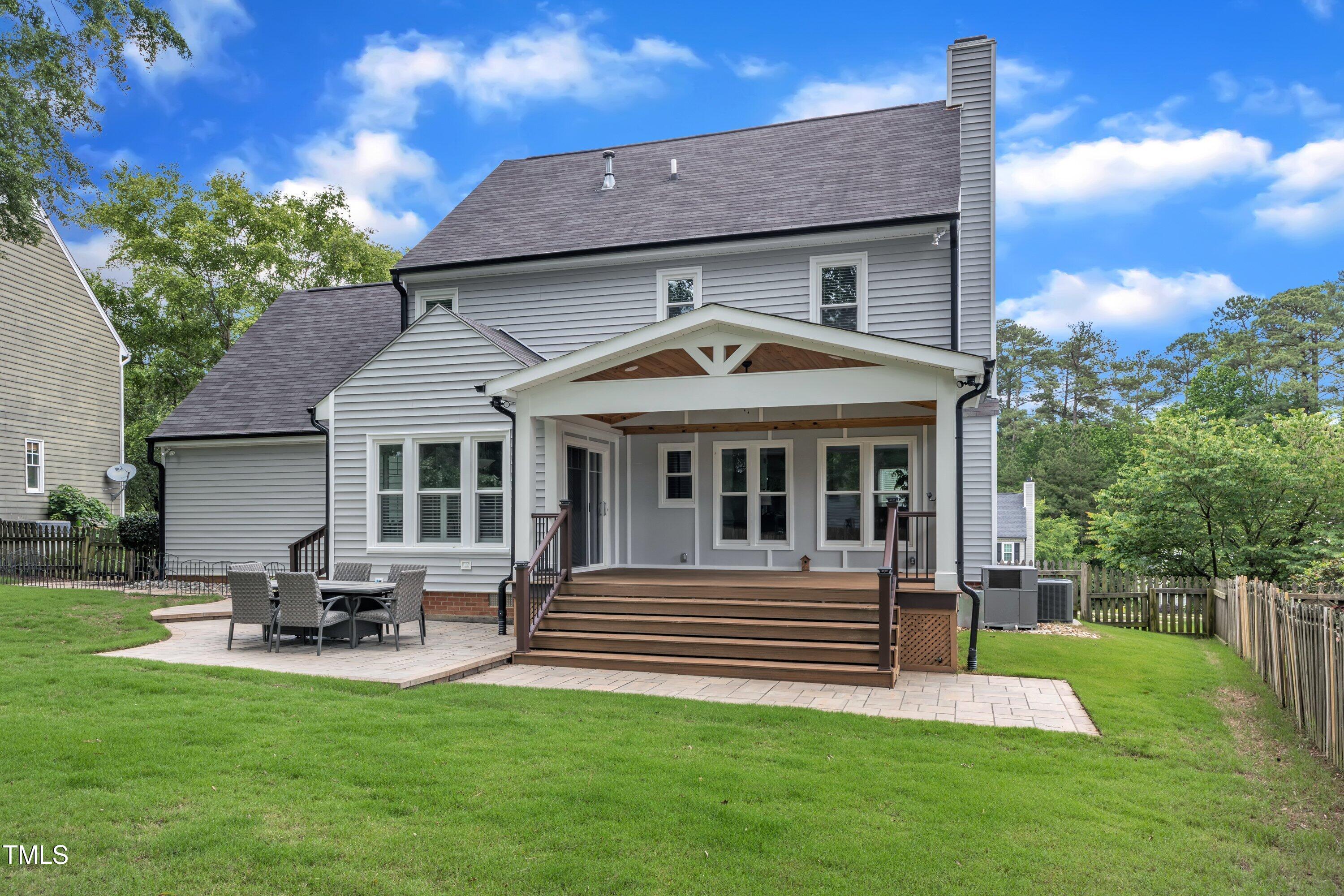 2721 Dahlgreen Road Raleigh, NC 27615 - Photo 43 of 59 a front view of a house with a garden