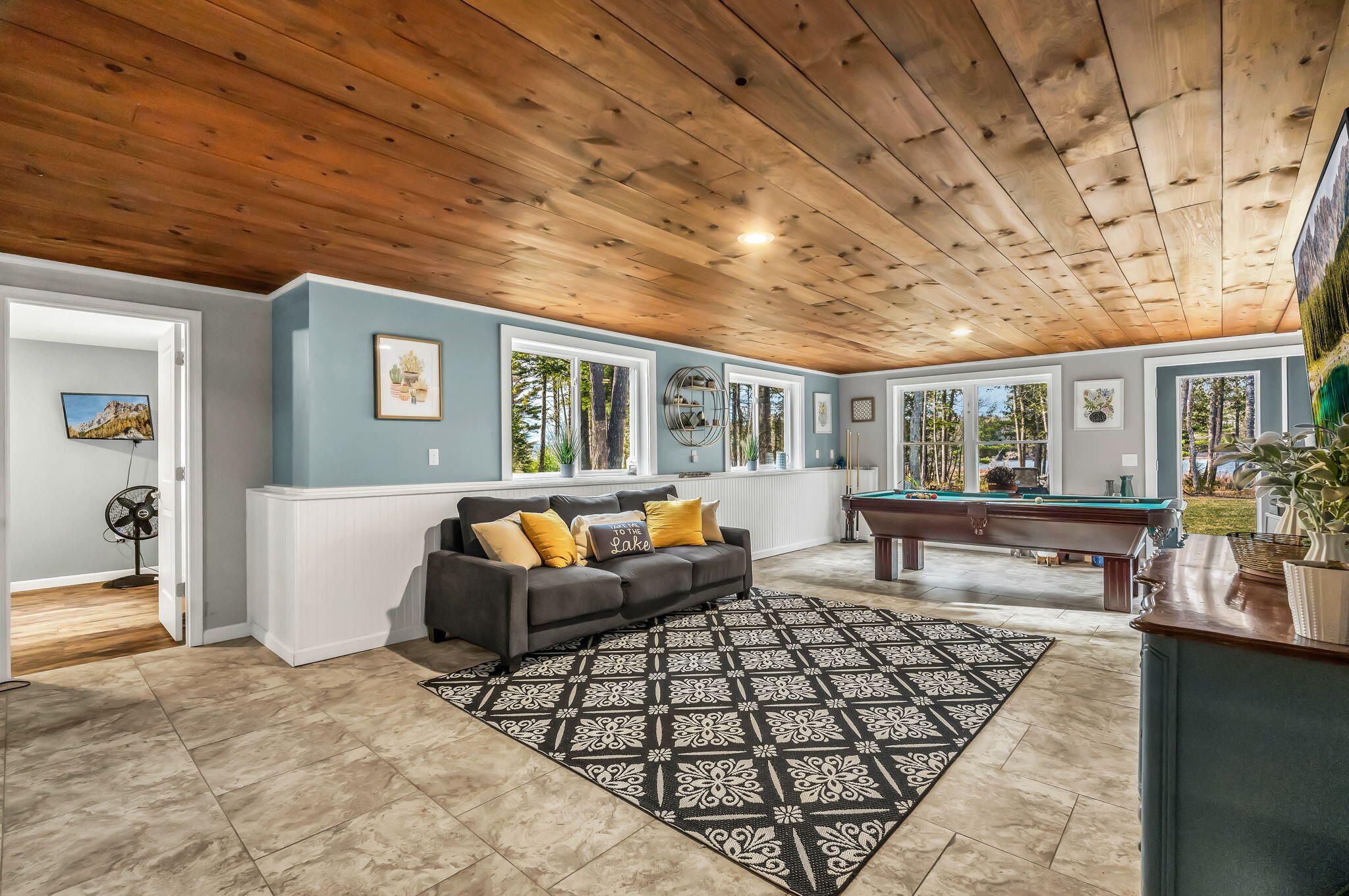 87 Lord Avenue Surry, ME 04684 - Photo 27 of 60 Basement Great Room