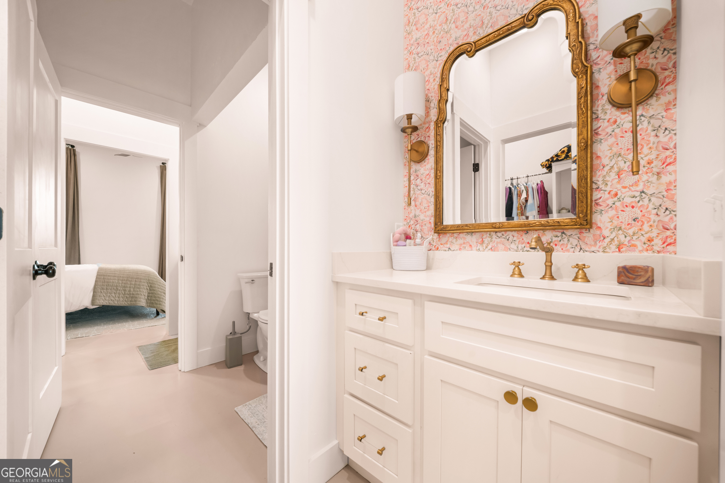 2973 Buttermilk Road Sylvania, GA 30467 - Photo 21 of 48 a en suite bathroom with 2 sink and a mirror