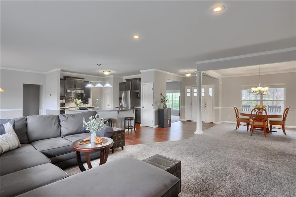 119 Caromar Drive Mars, PA 16046 - Photo 12 of 48 a living room with furniture and a table