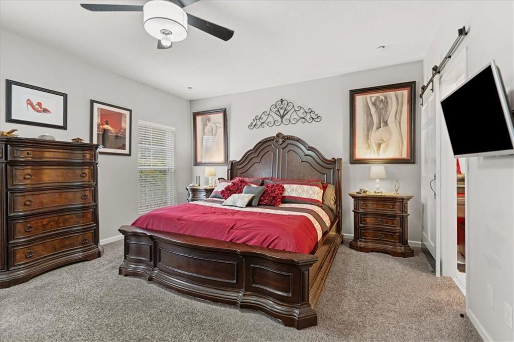 119 Caromar Drive Mars, PA 16046 - Photo 26 of 48 a bedroom with a bed and a flat screen tv