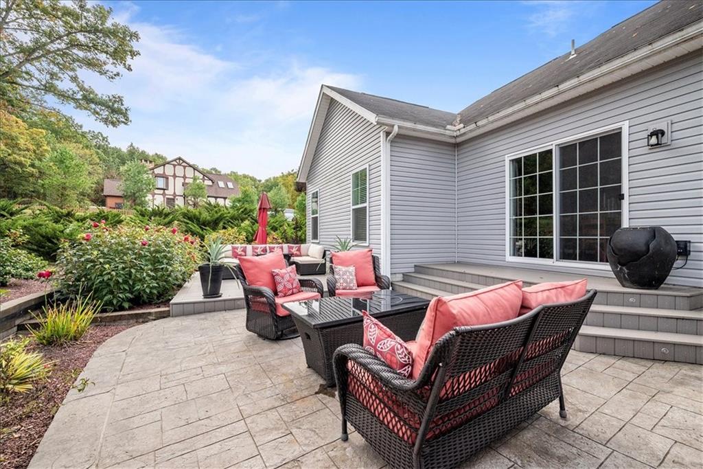119 Caromar Drive Mars, PA 16046 - Photo 39 of 48 a patio outdoor space with patio furniture and garden