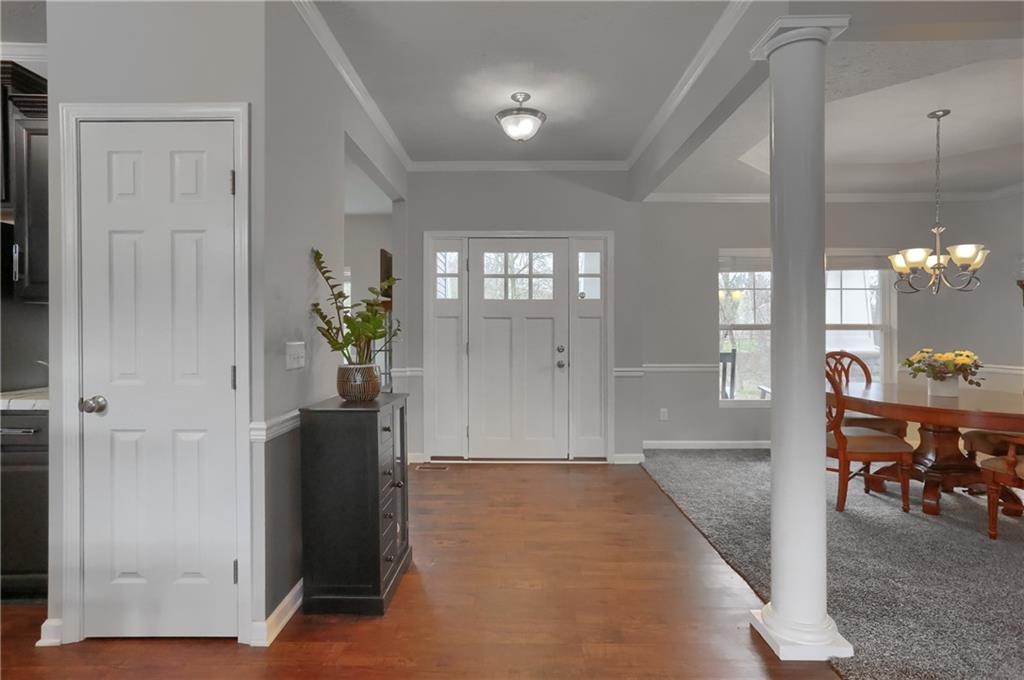 119 Caromar Drive Mars, PA 16046 - Photo 4 of 48 wooden floor in a hall with an entryway