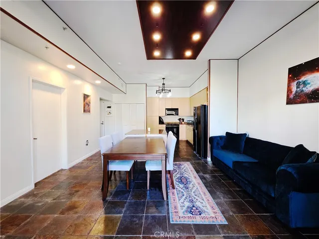 a front view of a building with glass door