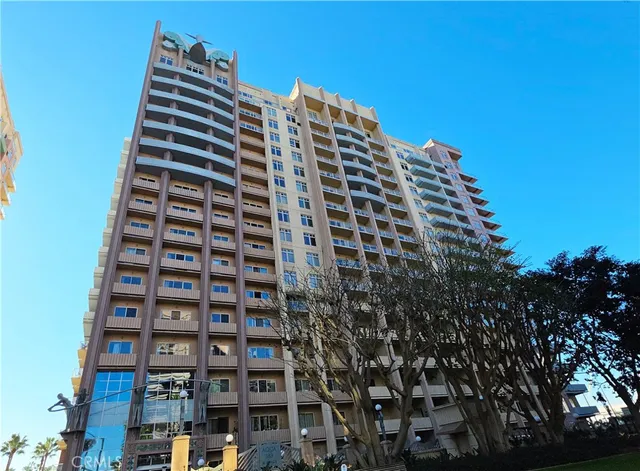 a front view of a building