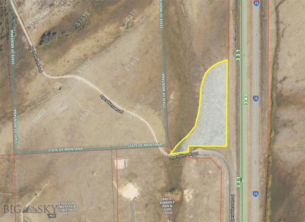 Tbd Apex West Road Glen, MT 59732 - Photo 4 of 4 ONXHunt Aerial Map