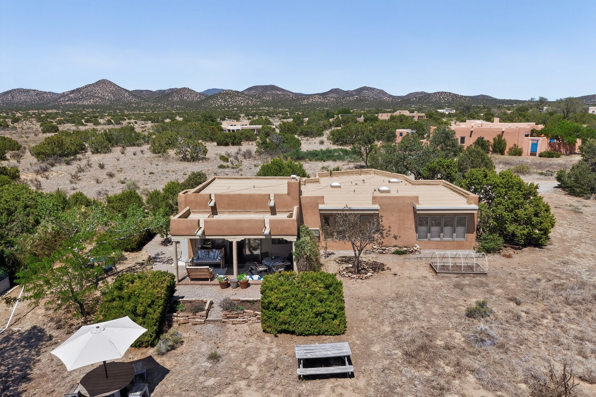 78 Verano Loop Santa Fe, NM 87508 - Photo 54 of 59 Back of Home