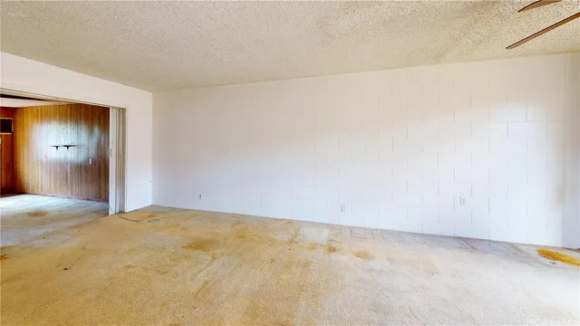 a view of empty room