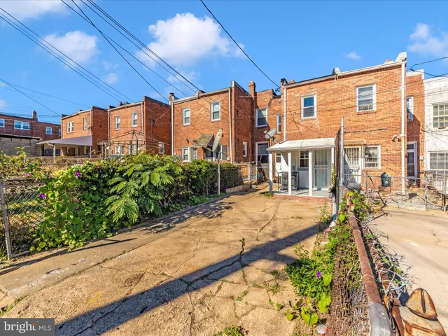 a view of a balcony with a swing