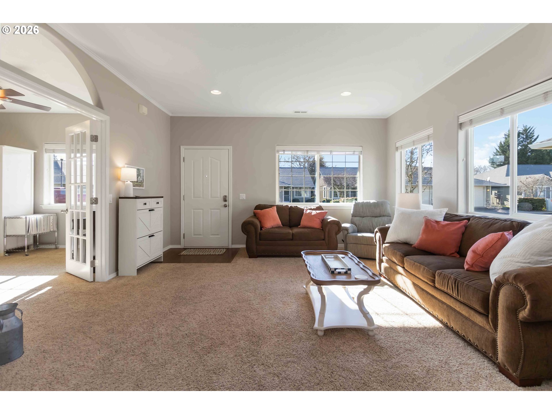 5558 Solo Point Drive Longview, WA 98632 - Photo 9 of 40 a living room with furniture and a large window