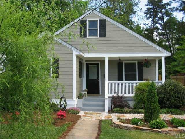 211 Georgetown Road Raleigh, NC 27608 - Photo 1 of 1 a front view of a house with garden