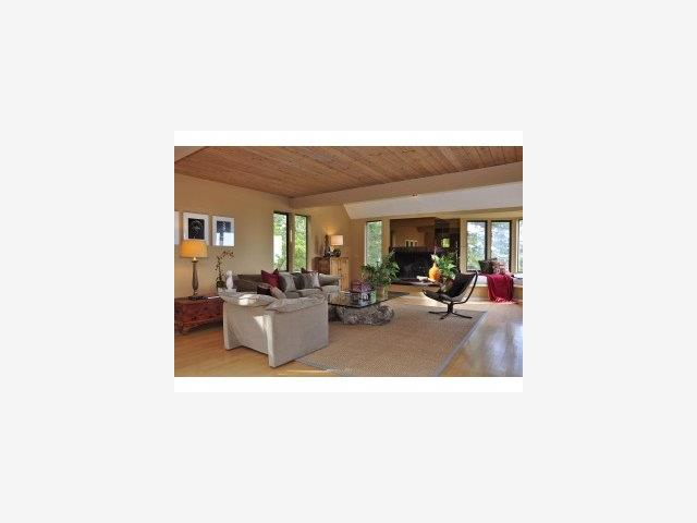 60 Hayfields Road Portola Valley, CA 94028 - Photo 3 of 9 a living room with furniture and a window