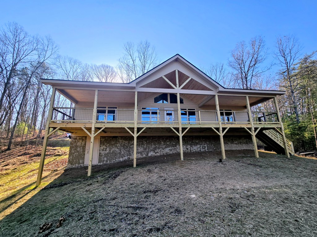 30 Small Street Blairsville, GA 30512 - Photo 15 of 36 a view of a house with a yard and sitting area