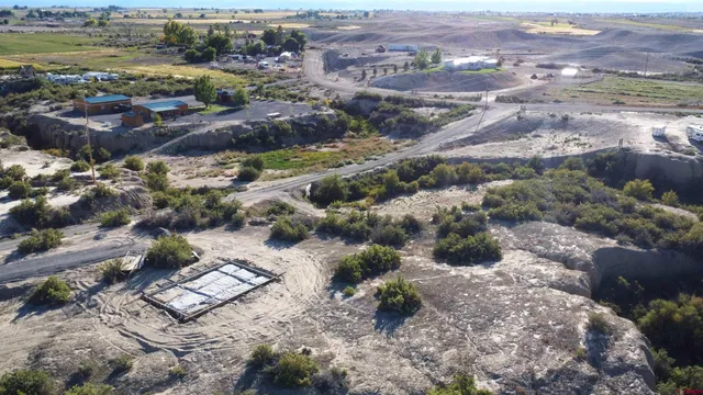 a view of a city with ocean view