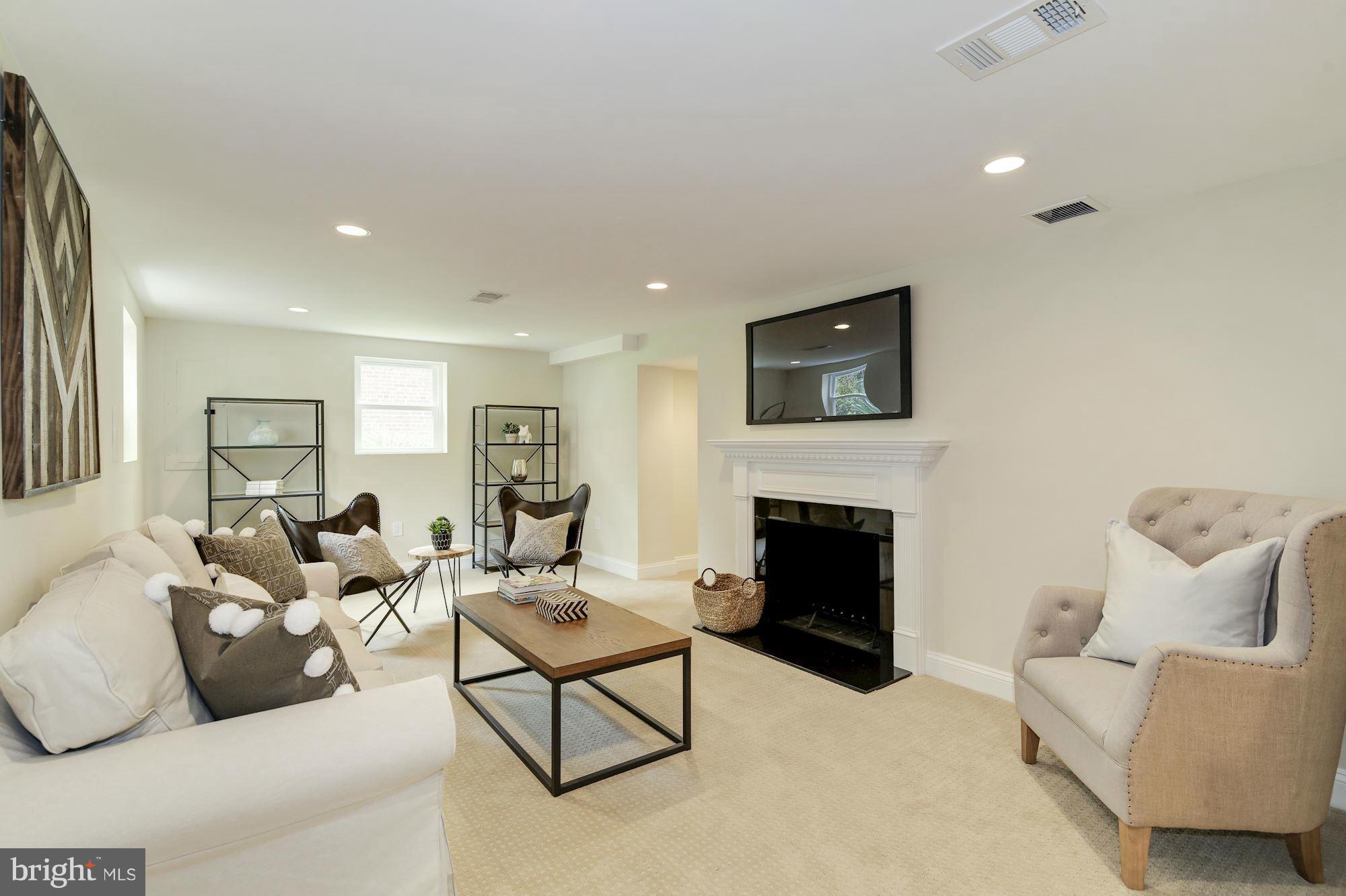 9508 Hale Place Silver Spring, MD 20910 - Photo 19 of 30 Lower Level Family Room