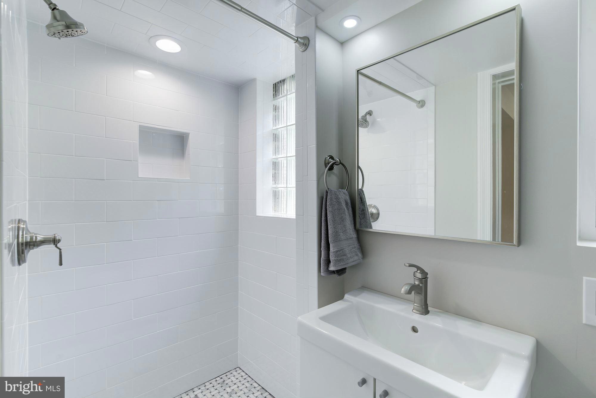 9508 Hale Place Silver Spring, MD 20910 - Photo 23 of 30 Lower Level Full Bath