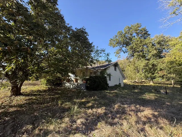 a view of a outdoor space with trees