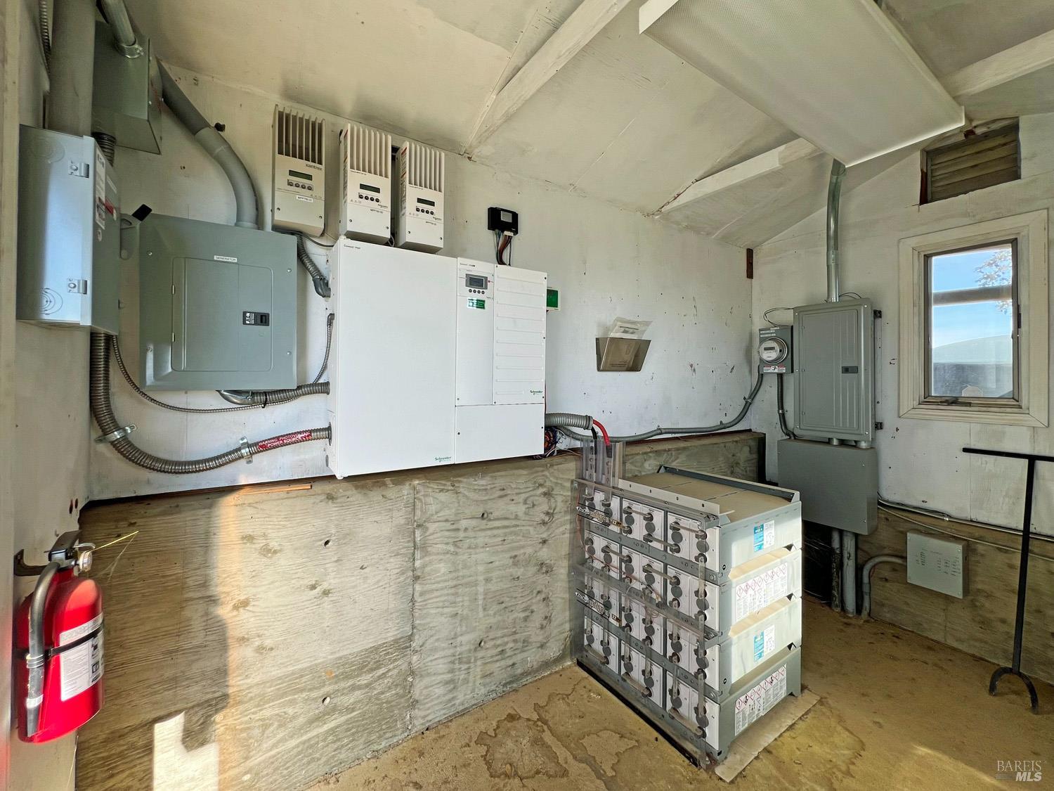 11401 Bakers Creek Road Redwood Valley, CA 95470 - Photo 44 of 70 a bathroom with a sink a mirror and shower
