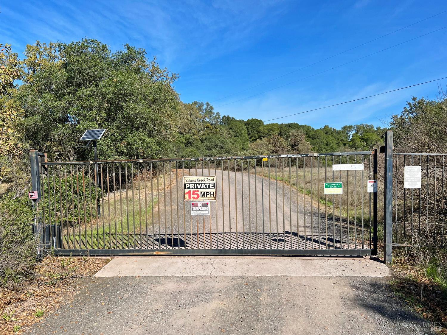 11401 Bakers Creek Road Redwood Valley, CA 95470 - Photo 67 of 70 a view of a street with a building in the background