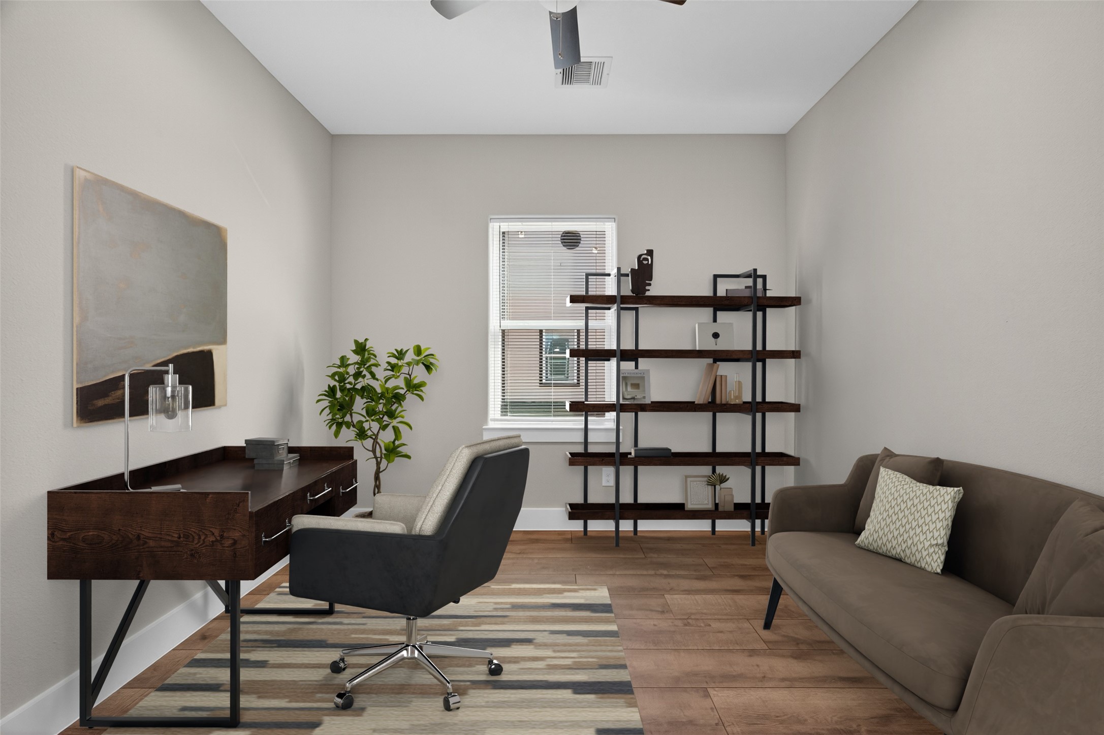 2109 Marnel Road, Unit C Houston, TX 77055 - Photo 4 of 27 a living room with furniture