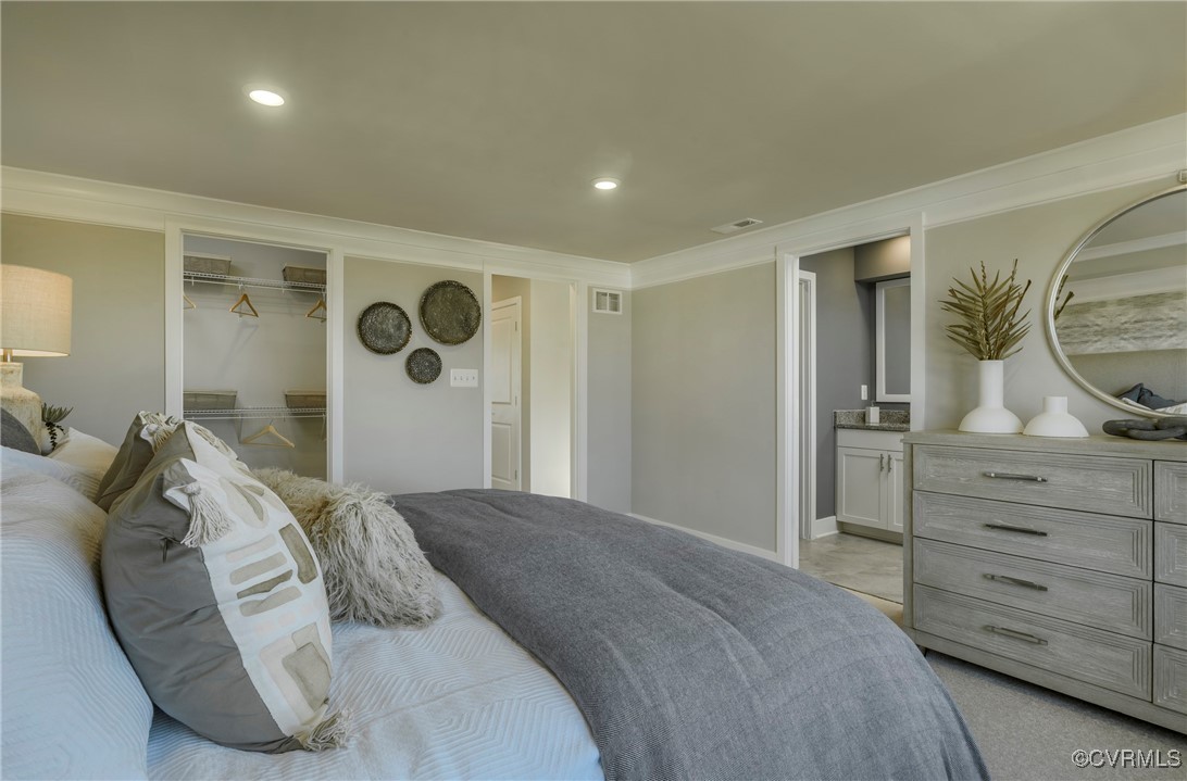 16017 Abelson Way Chesterfield, VA 23832 - Photo 13 of 21 a bedroom with a bed and a dresser