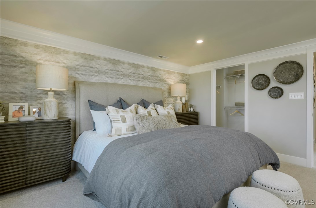 16017 Abelson Way Chesterfield, VA 23832 - Photo 14 of 21 a bedroom with a bed and a window