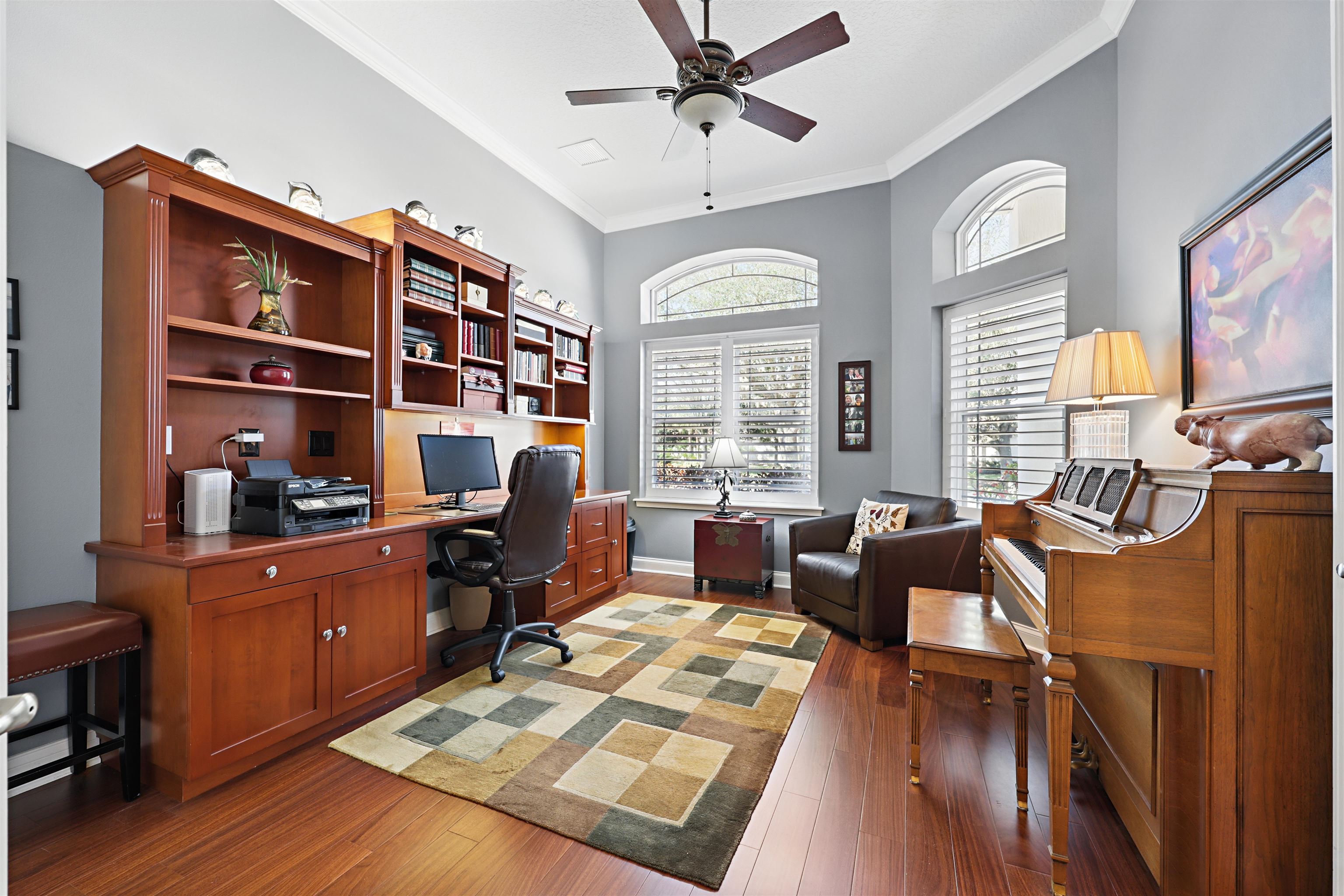 322 Fiddlers Point Drive St. Augustine, FL 32080 - Photo 35 of 58 a view of a livingroom with workspace and a window