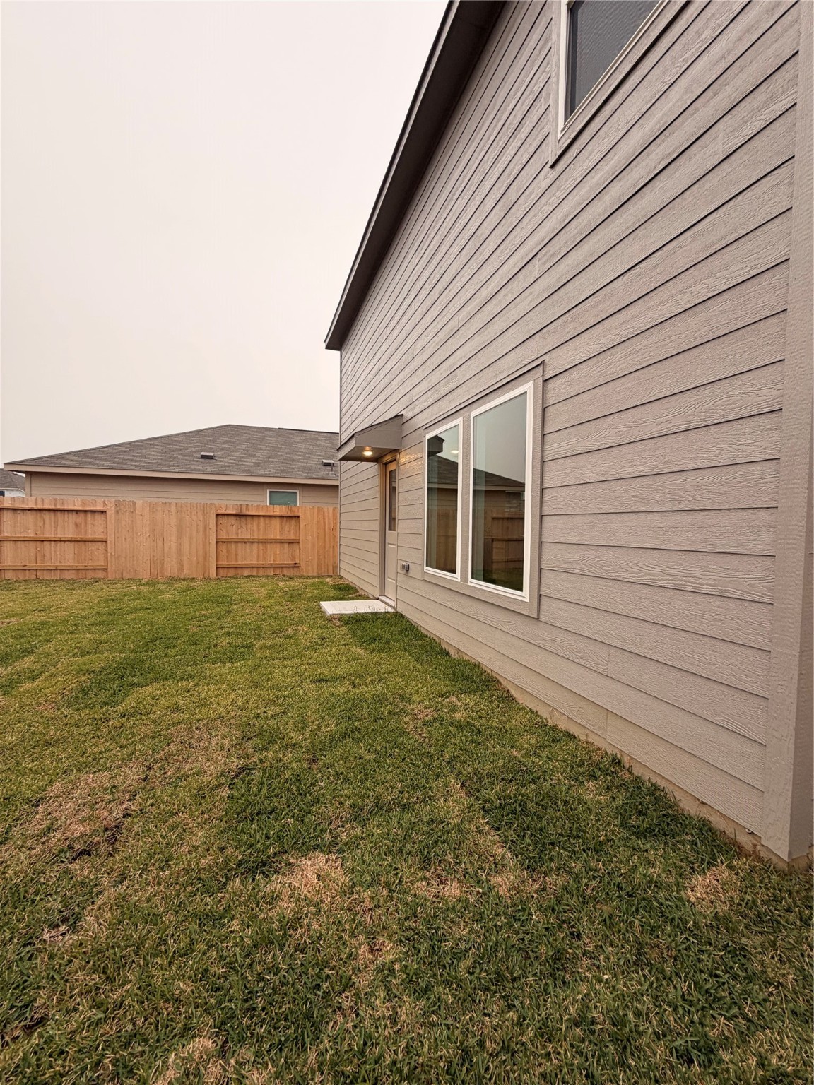 1719 West Stroker Road Crosby, TX 77532 - Photo 29 of 29 a view of a backyard with plants and lake view