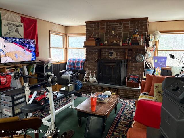 504 Greenkill Road Kingston, NY 12401 - Photo 4 of 18 a living room with lots of furniture and appliances