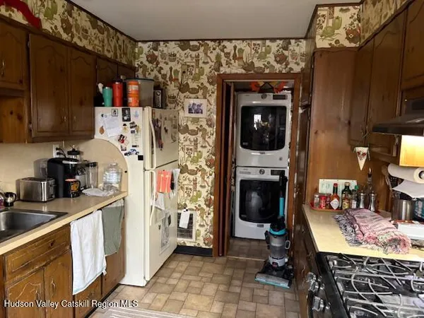 a room with storage and utility