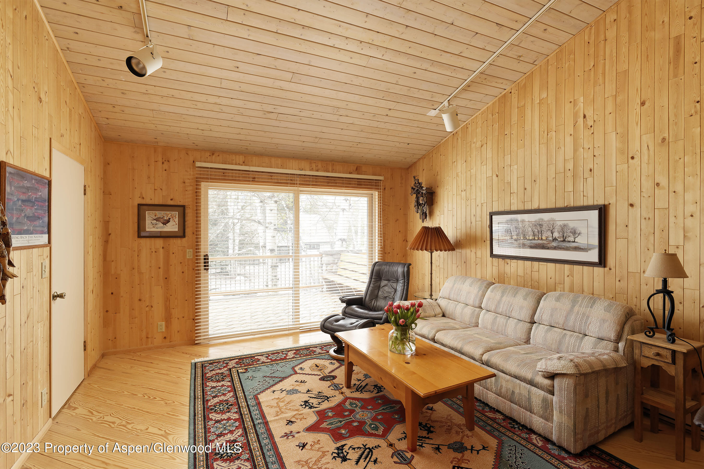 800 Bonita Drive, Unit 1 Aspen, CO 81611 - Photo 12 of 18 a living room with furniture and a window