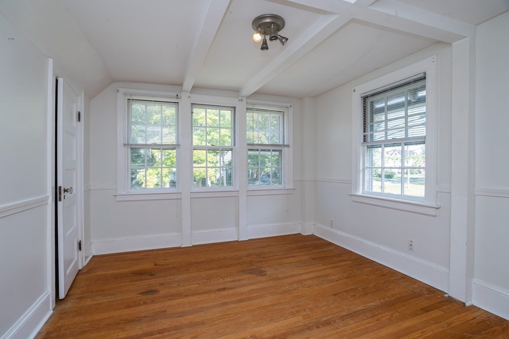 35 Bronson Terrace Springfield, MA 01108 - Photo 24 of 39 a view of empty room with wooden floor and fan
